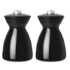 zout- en pepermolen set zwart hout | 11,5cm