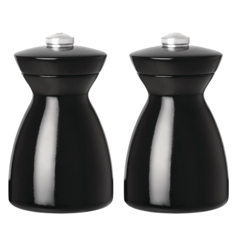  Olympia salt and pepper mill set black wood | 11.5cm 