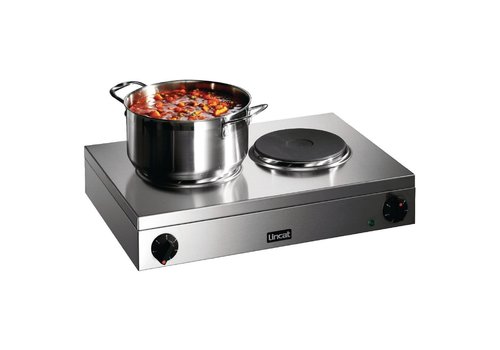  Lincat Plaque de cuisson électrique double Lynx 400 LBR2 | 230 V | 9,7 kg | 12 x 56,5 x 40 cm 