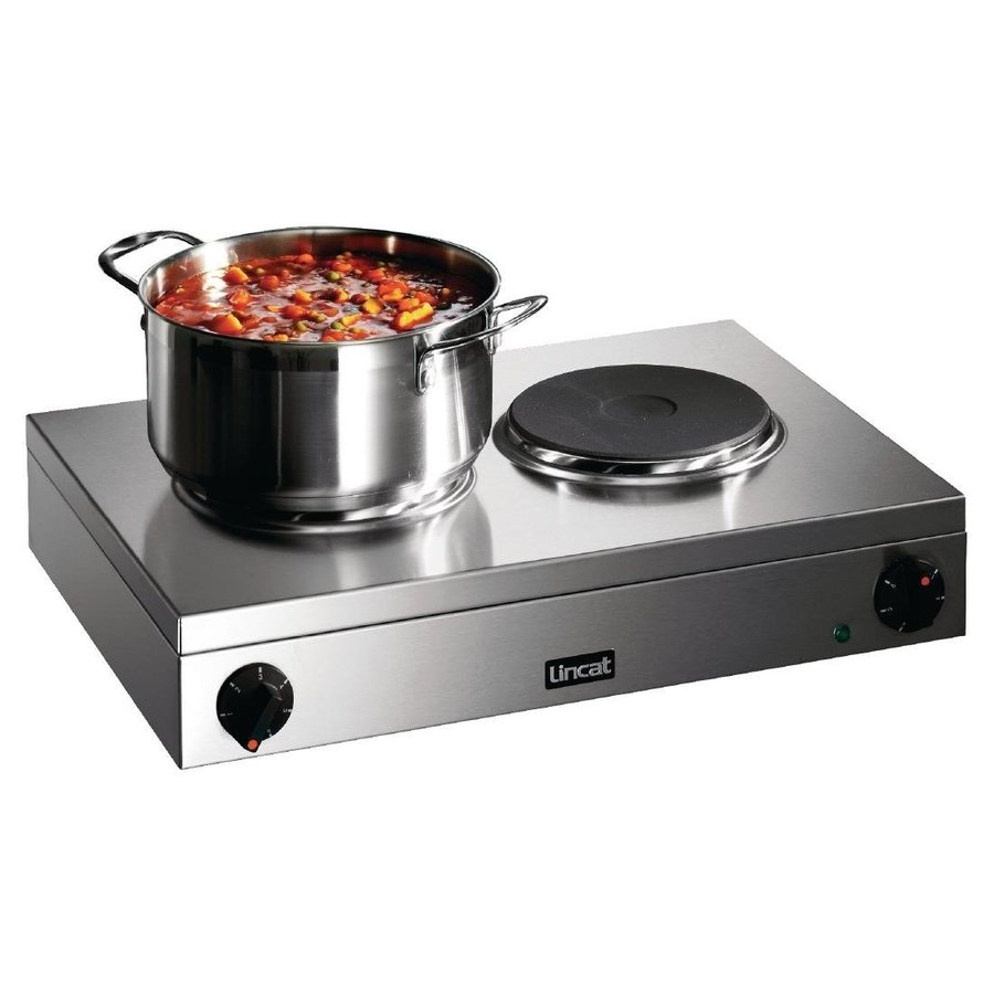 Plaque de cuisson électrique double Lynx 400 LBR2 | 230 V | 9,7 kg | 12 x 56,5 x 40 cm