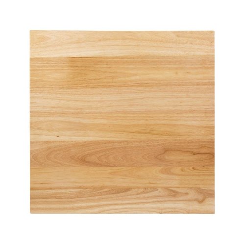  Bolero Vierkant Tafelblad | Naturel | Voorgeboord | 2.5(h)x70x70cm 