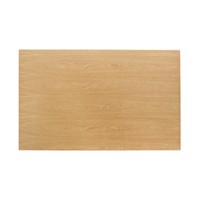 Pre-drilled Rectangular Table Top | Ash Veneer | 2.7(h)x110 x 70cm