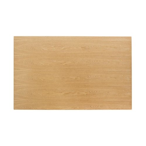  Bolero Plateau de table rectangulaire pré-percé | Placage de frêne | 2,7(h)x110 x 70cm 