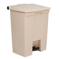 Pedal bin | Beige | 68L