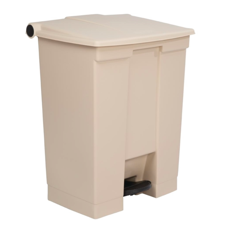 Poubelle à pédale | Beige | 68L