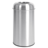 Bolero Poubelle à balles en acier inoxydable | À toit ouvert | Argent | 40L Bolero Poubelle à balles en acier inoxydable | À toit ouvert | Argent | 40L