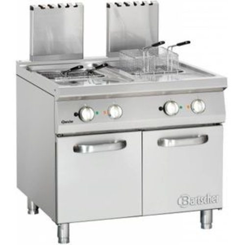  Bartscher Elektrische Fritteuse – 2 x 18 Liter | 30000 Watt 