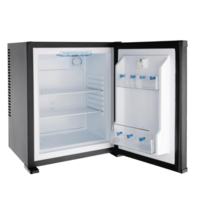 Minibar réfrigéré noir | Réfrigérateur de bar d'hôtel | 30 litres