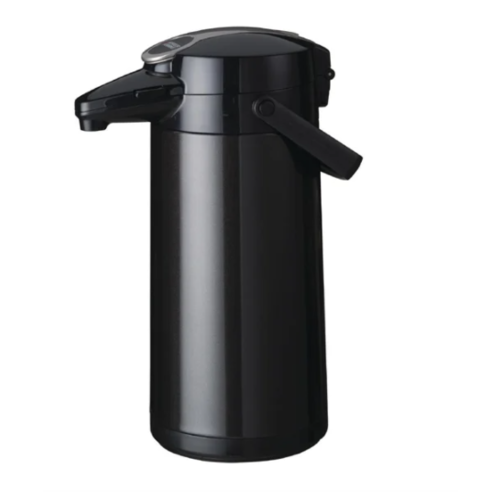 Bravilor Bonamat Pichet à pompe Furento | Noir métallisé | 2,2 L 