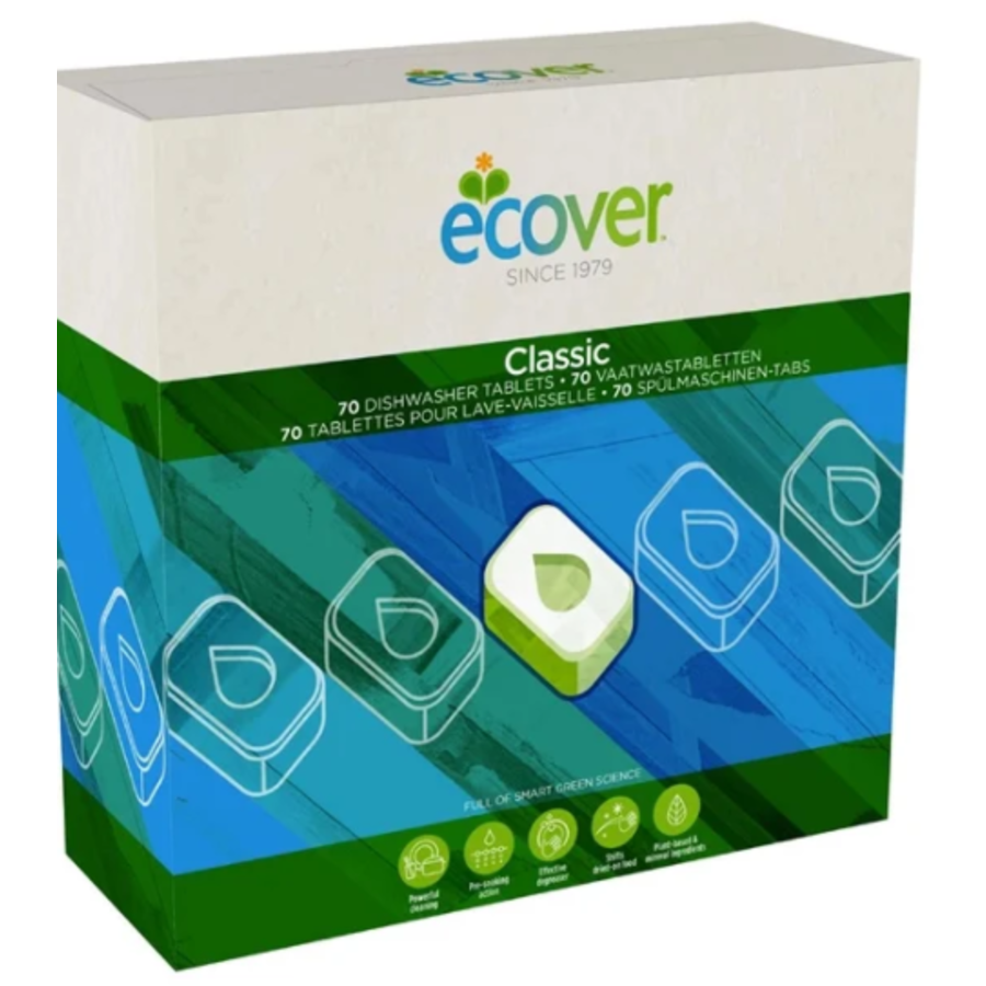 Tablettes pour lave-vaisselle | Biodégradable | (70 pièces)