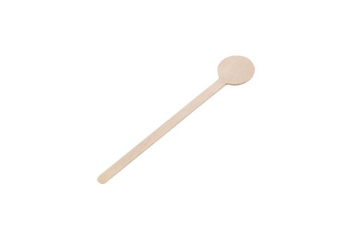  HorecaTraders Cocktail Stirrers | Wood | Biodegradable (100 pieces) 