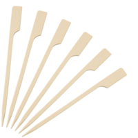 Brochettes en bambou | Biodégradable | 120 mm (100 pièces)