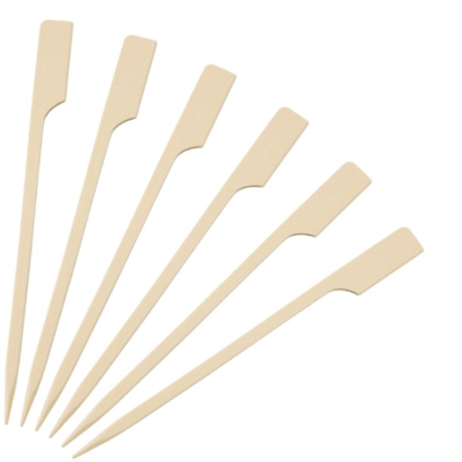 Bamboo skewers | Biodegradable | 120mm (100 pieces)