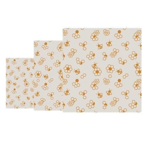  HorecaTraders Beeswax Cloths | 3 pack | S, M and L 