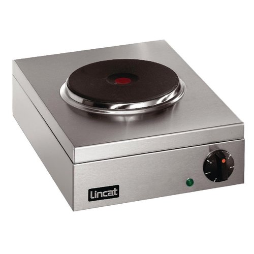  Lincat Single Electric Hob | Lynx 400LBR | 230 V | 6kg 