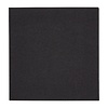 HorecaTraders Cocktail Napkins | 1/4 fold | Black | 240mm (4000 pieces)