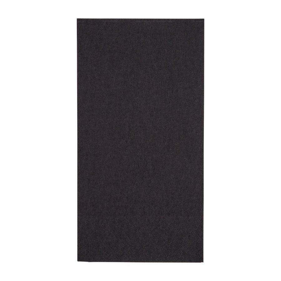 Fiesta Dinner Napkins | 1/8 fold | Black (2000 pieces)
