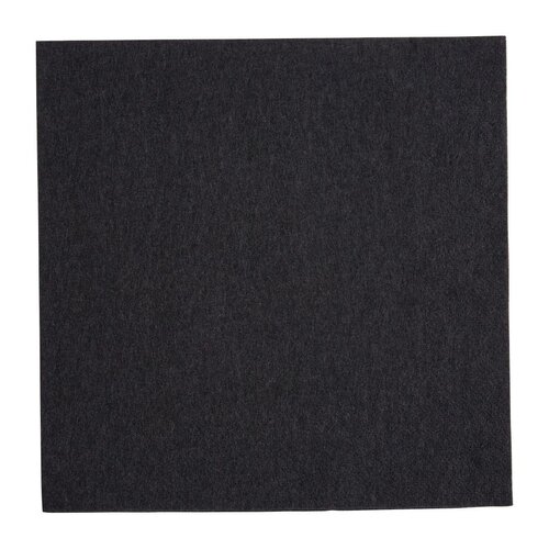  HorecaTraders Dinner napkins | 1/4 fold | Black | 400mm (2000 pieces) 