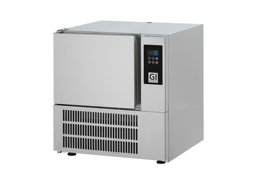  HorecaTraders Stainless Steel Quick Freezer on Feet | 3x GN1/1 