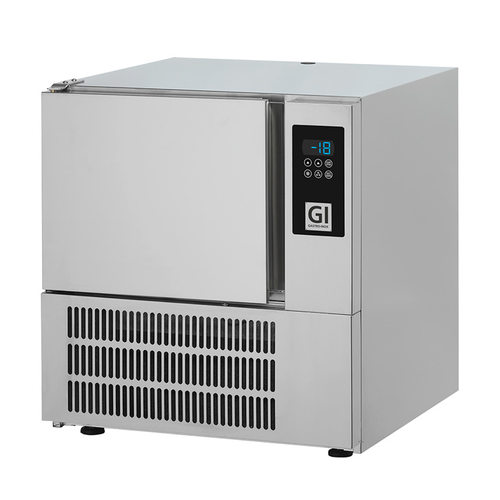  HorecaTraders Stainless Steel Quick Freezer on Feet | 3x GN1/1 