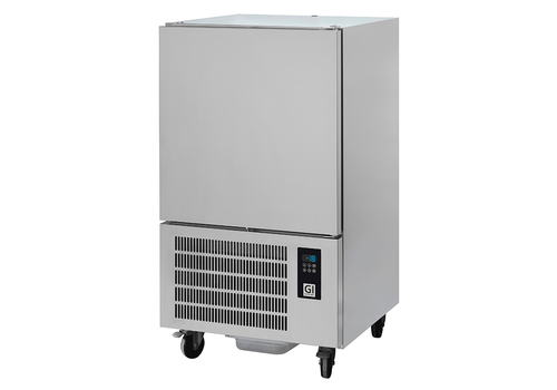  HorecaTraders Stainless Steel Fast Freezer on Wheels | 10x GN1/1 