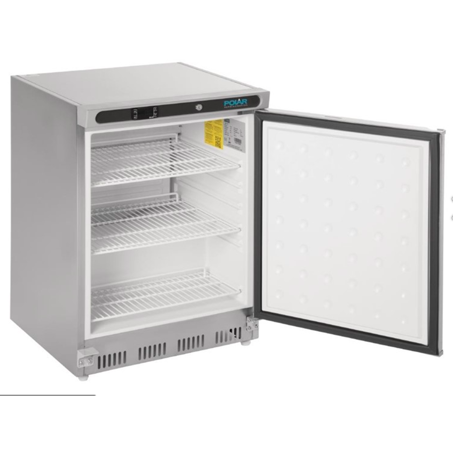 Onderbouw Koelkast | 85,5x60x59,5cm | RVS | 150L | A+