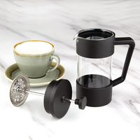 Cafetière | Zwart | 350ml | voor ca. 3 kopjes