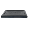 HorecaTraders Lid | GN 1/2 | Black | for Thermobox