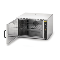 four à convection en acier inoxydable | 50L | 40 x 62 x 60 cm
