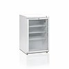 HorecaTraders Refroidisseur de bouteilles | Blanc | Porte battante | 4 pieds réglables