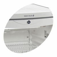 Refroidisseur de bouteilles | Blanc | Porte battante | 4 pieds réglables