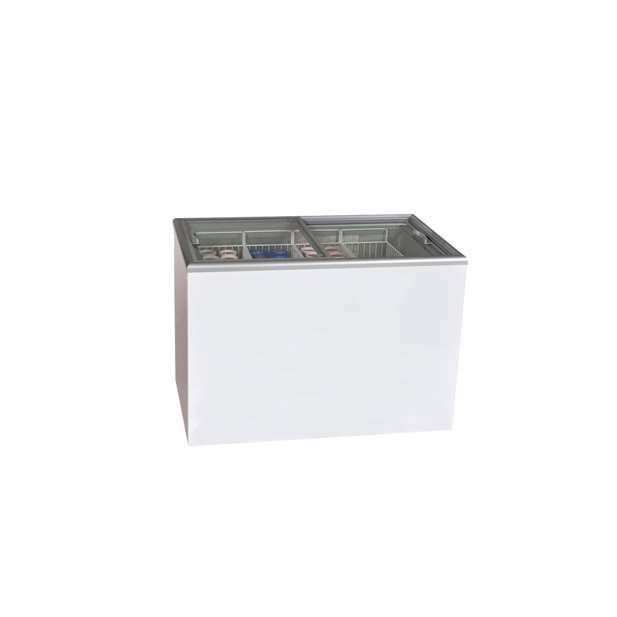 Congélateur | Blanc | 134,4x69,3x89,5cm | 61 kg