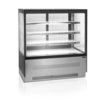 HorecaTraders Display counter | Chilled | Silver | 900x750x1350mm