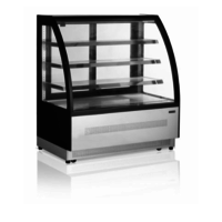 Display counter | Chilled | 1205 x 750 x 1360 mm