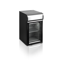 Table top fridge | Black | Glass Door | 332 x 423 x 618mm