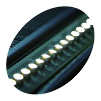 Réfrigérateur de table | Noir | Porte vitrée | 332 x 423 x 618 mm