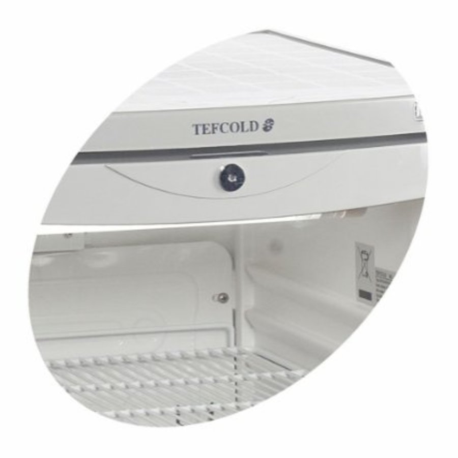 Refroidisseur de bouteilles | BC145 | Blanc | Porte battante