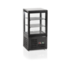 HorecaTraders Refrigerated Display Counters | Black | 428 x 386 x 855mm