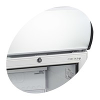 Display refrigerator | White | Glass door | 84 liters