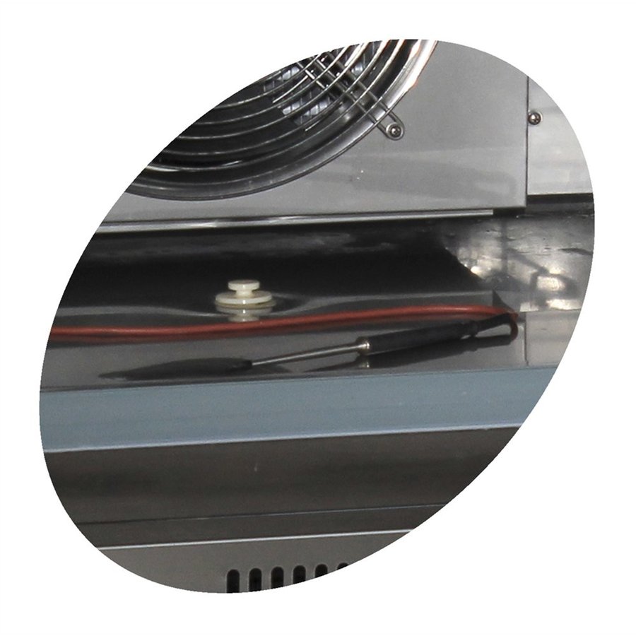 Cellule de refroidissement/congélateur rapide | acier inoxydable | Pieds réglables | 700 W