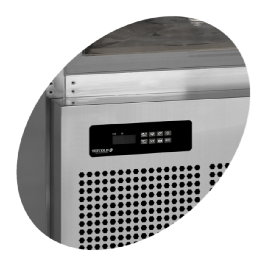 Cellule de refroidissement/congélateur rapide | acier inoxydable | Pieds réglables | 700 W