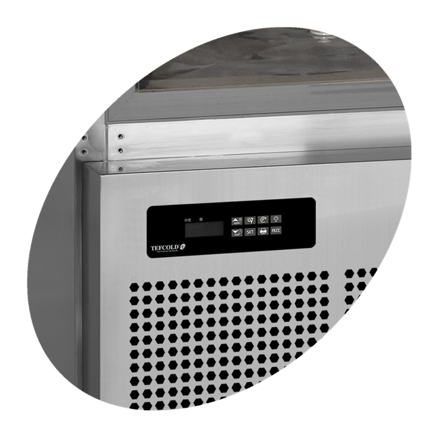 Fast Cooler/Freezer | stainless steel | Adjustable legs | 1298 W