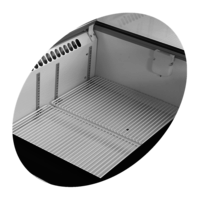 Impulse cooler | Black | Open top | Glass sides | 126x102x96cm