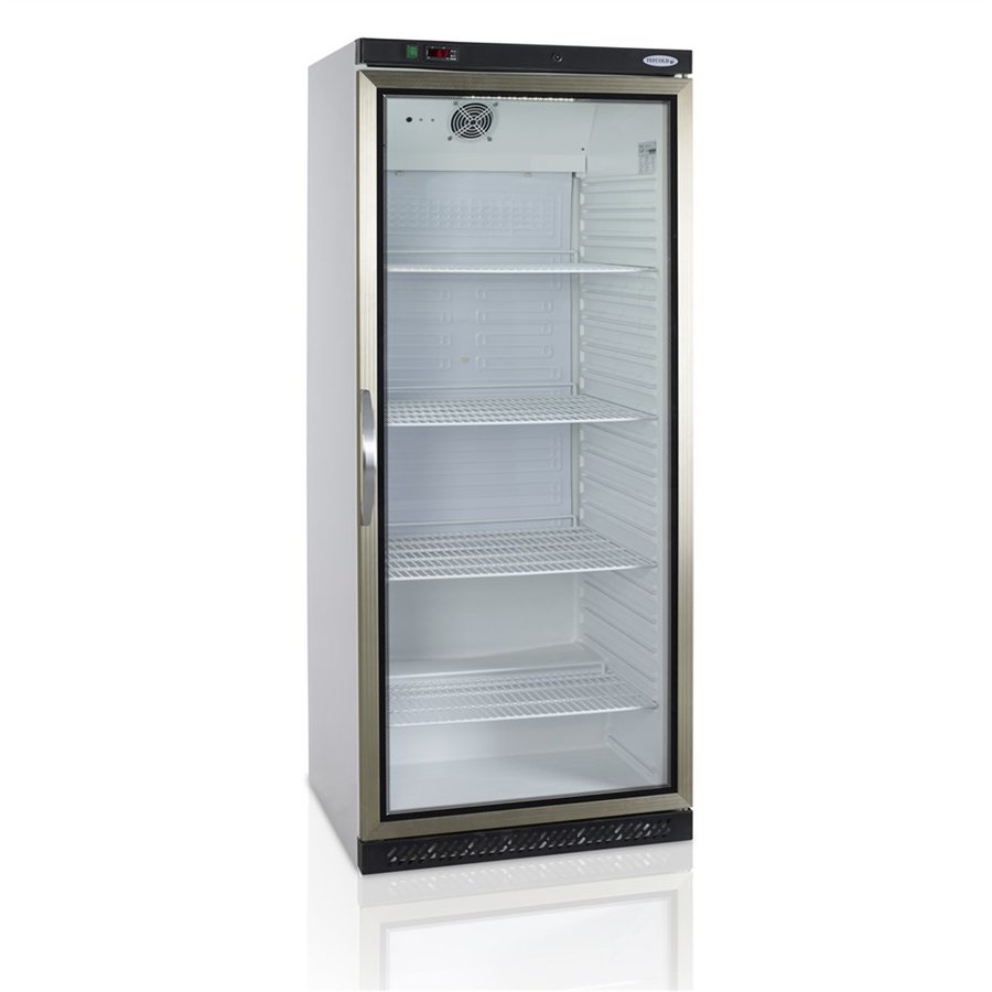 Display Cooler | White | Glass door | LED lighting | 78x75x190cm