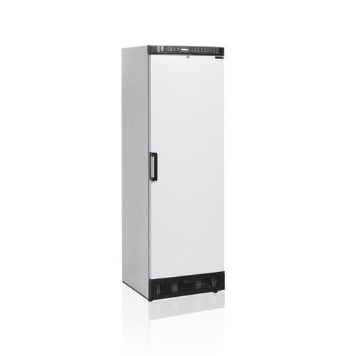  HorecaTraders Storage Cooler | White | Reversible door | Includes lock | 595 x 640 x 1840mm 