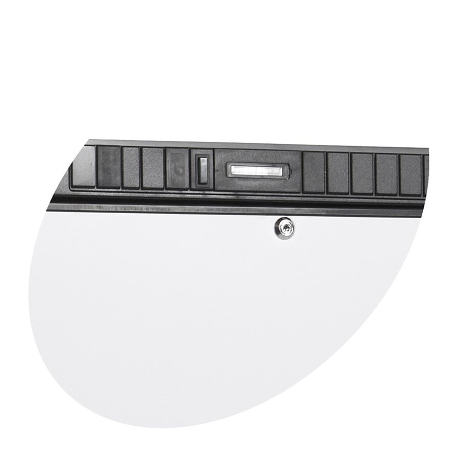Glacière de stockage | Blanc | Porte réversible | Serrure incluse | 595 x 640 x 1840 mm