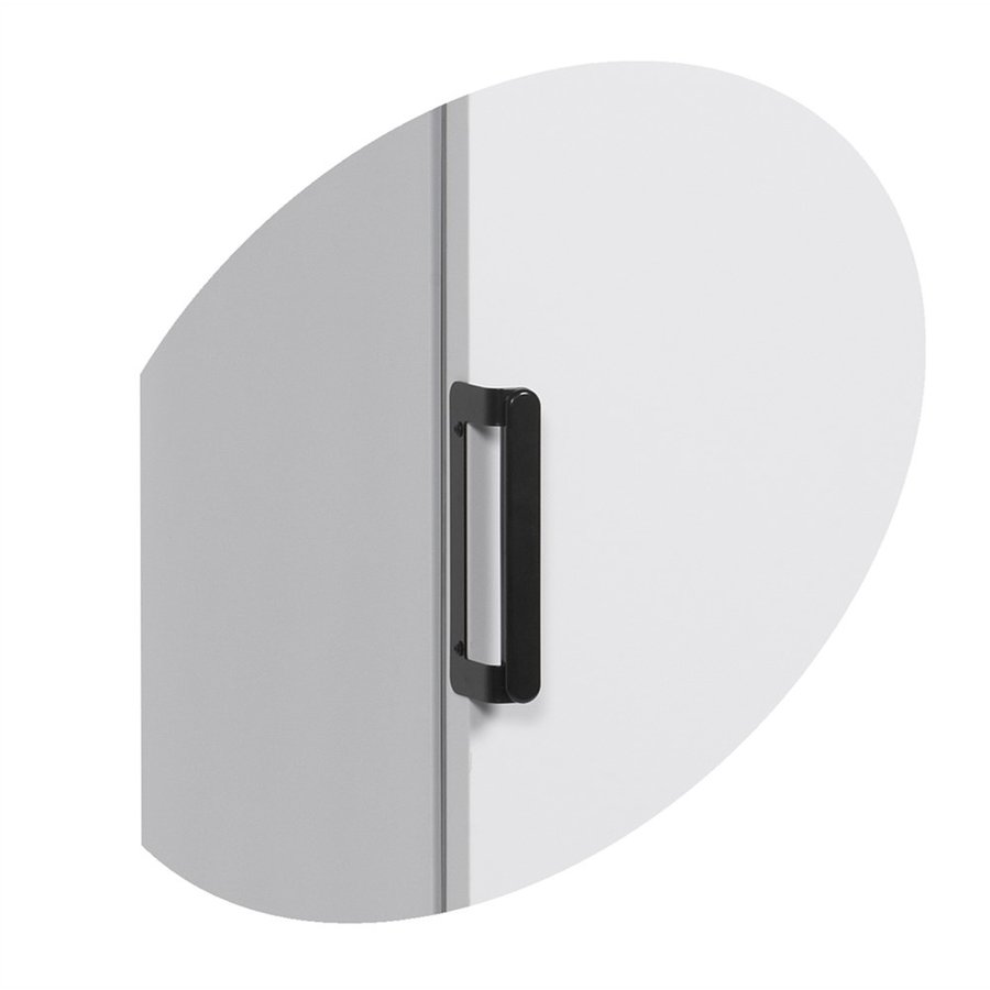 Glacière de stockage | Blanc | Porte réversible | Serrure incluse | 595 x 640 x 1840 mm
