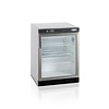 HorecaTraders Display Cooler | White | Reversible Door | Adjustable foot | 60x60x85cm