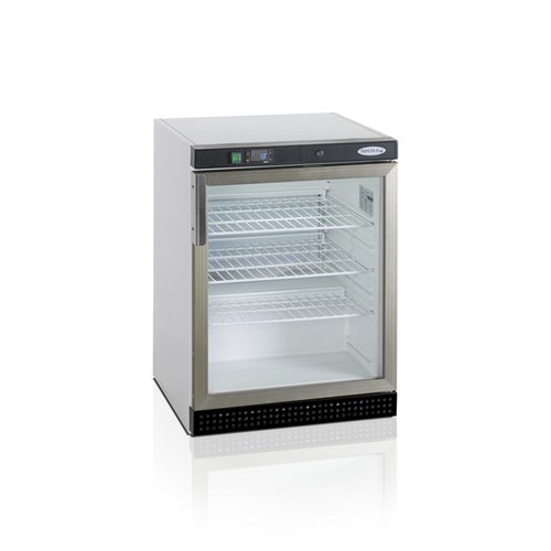  HorecaTraders Display Cooler | White | Reversible Door | Adjustable foot | 60x60x85cm 