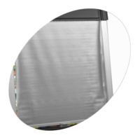 Kühler mit offener Vorderseite | Schwarz | Niedrig | 2 bis 8 °C | 91,5 x 64 x 154 cm